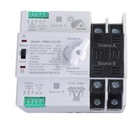 UncleS Robust 100 A 2-Pole Car Transfer Switches with Over 50 V Speed Voltages, Easy Installations for Simple Power Supply Switch, Not Stop Electricity Switch
