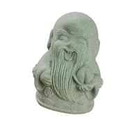 UncleS Sandstone God Of Wealth Character Figurine Chinese Fengshui Fortunes Statue For Home Office Desktop Aquariums Decoration God Of Wealth Figurine