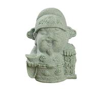 UncleS Sandstone God Of Wealth Character Figurine Chinese Fengshui Fortunes Statue For Home Office Desktop Aquariums Decoration God Of Wealth Figurine