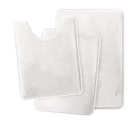 UncleS Set of 3 Bathroom Rugs Bath Mat NNonslip Shower Carpets Toilet Mats Super Absorbent Floor Mat European Hotel Decoration Shower Carpets