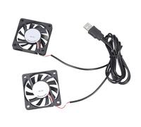 UncleS Silents Double USB Cooling Fans DC5V 0.2A For Printers And Computer Cases 3000PRM High Airflows Low Noise 60x60x10mm Computer Case Cooling Fan With USB Connection
