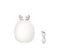 UncleS Silicone Children Deer Light for Baby Toddler USB Rechargeable Portable for Touch Sensor Deer Lamp Teenager Boy Gifts Night Lights Plug Into Wall Motion Sensor
