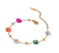UncleS Statement Floral Necklace Crystal Flower Handmade Jewelry Fashion Accessories For Date Night And Event Date Night Accessories