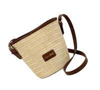 UncleS Straw Woven Bucket Bags Hobos Purses For Women Girls Crossbody Bag Handbag Summers Casual Beach Trendy Shoulder Straw Bucket Woven Crossbody