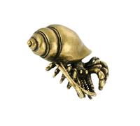 UncleS Vintage Brass Sea Animal Figure Statue Miniature Antique Metal Fengshui Ornament For Home Office Desktop Decoration Living Room Display