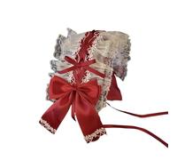 UncleS Women Cosplay Headdress With Delicate Lace And Ribbon Bowknot Cosplay Headband Elegant Headpiece For Sweet Maid Girls Japanese Fashion Hairpiece
