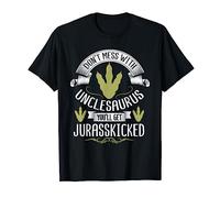 Unclesaurus Jurasskicked Uncle Saurus Dino Niece Nephew Gift T-Shirt