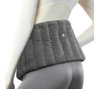 uncn Large Heat Pads for Back Pain Relief with Adjustable Strap| Wheat Bags Microwavable| Microwave Heat Pad for Cramps, Menstrual, Lumbar, Muscle Spasms