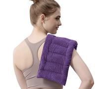 UNCN Microwave Heat Pad 18x43 CM | Wheat Bags Microwavable for Pain Relief | Reusable Bean Bag | Weighted Hot Pack for Neck, Shoulder, Cramps, Back | Warm Compress