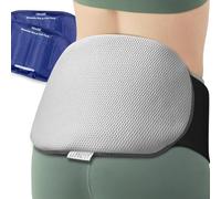 UNCN Versatile Ice Pack for Back Pain Relief | 2 Ice Packs for Injuries with Strap 34×21 Gel Cold Compress for Sciatica, Lower Lumbar, Waist Long Lasting Hot Cold Therapy with Thermal Bag