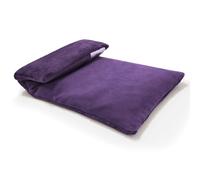 UNCN Wheat Bags Microwavable with Washable Cover | Microwave Heat Pad for Back Pain Relief 32×17 CM | Heat Pads for Muscle Cramps Menstrual Joints Relief (Deep Purple)