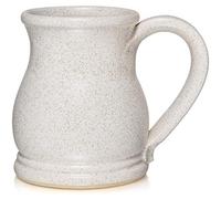Uncommon Clay 16oz Potbelly Coffee Mug Handmade in The USA (Vanilla Bean)