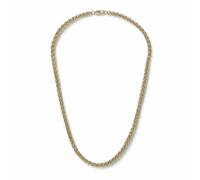 Uncommon Souls Men's Gold Tone Rope Chain Necklace