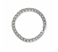 Uncommon Souls Men's Stainless Steel Curb Chain Bracelet