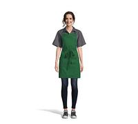 Uncommon Threads Men's Two Patch Apron, Kelly, One Size