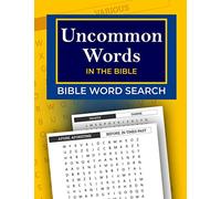 Uncommon Words in the Bible - Bible Word Search: Find Out The Meaning of Strange Words in the Bible