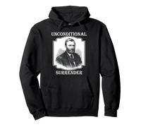 Unconditional Surrender Civil War General History Portrait Pullover Hoodie