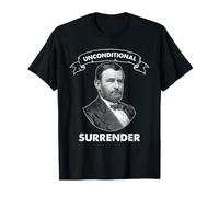 Unconditional Surrender Civil War General History Portrait T-Shirt