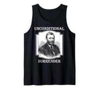Unconditional Surrender Civil War General History Portrait Tank Top