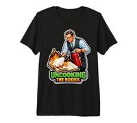 Uncooking The Books Accountant Humor Premium T-Shirt