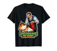 Uncooking The Books Accountant Humor T-Shirt