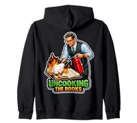 Uncooking The Books Accountant Humor Zip Hoodie