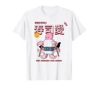 Uncool But Hungry for Sushi (Funny Food Graphic) T-Shirt