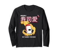 Uncool But Hungry for Sushi (Funny) Long Sleeve T-Shirt
