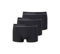 Schiesser Men's 3 Pack Boxer Shorts Underwear Tight-Cotton, Black_173905, S (Pack of 3)