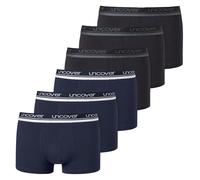 Uncover by Schiesser Men Shorts 6 Pack - Series 'Uncover', Underpants