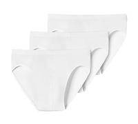 uncover by Schiesser Men's Pack of 3 Briefs Supermini Underwear with Soft Cuffs-Cotton Stretch Mix, White, XXXL