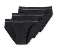 Uncover by Schiesser Men's Pack of 3 Rio Briefs Underwear, Black, XXXL