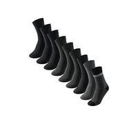 Uncover by Schiesser Men's Herren 9 Pack Socken Strümpfe-Sparpack Socks, 4X Schwarz / 3X Athrazit Mel. / 1x Grau Mel. / 1x SW/GR, 39