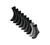 Uncover by Schiesser Men's Herren 9 Pack Socken Strümpfe-Sparpack Socks, Sortiert 1, 43 (Pack of 9)