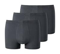 Uncover by Schiesser Men's Pack of 3 Boxer Shorts Underwear with Soft Cuffs-Cotton Stretch Mix, Darkgray, S