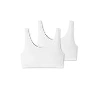 Uncover by Schiesser Women's 2pack Bustier Underwear, Weiss, XL (Pack of 2)