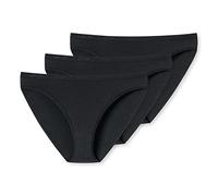 Uncover by Schiesser Women's 3pack Slip-Cotton Underwear, 3 x Black, M (Pack of 3)