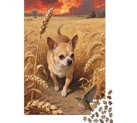 Uncover The Hidden Gems of Chihuahua - Master This 1000 Piece Wooden Puzzle for A Fulfilling Family Activity - Great for Learning