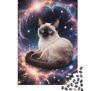 Uncover The Hidden Gems of Siamois - Master This 1000 Piece Wooden Puzzle for A Fulfilling Family Activity - Great for Learning