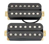 Uncovered Humbucker 7-String Electric GuitarAlnico 5 Neck Bridge Pickup Electric Guitar Parts Pickup(Black Set)