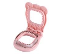 Uncrustable Sandwich Maker, Square Sandwich Cutter and Sealer for Toast with Pocket Shape,for Breakfast and Lunchboxes, 6.1 Inch(Pink)