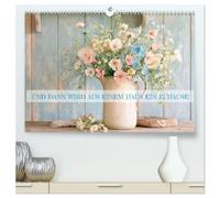 Und dann wird aus einem Haus ein Zuhause (hochwertiger Premium Wandkalender 2027 DIN A2 quer), Kunstdruck in Hochglanz: Poetische Momente voller Zuhause