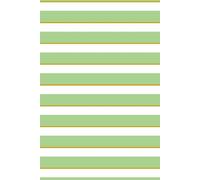 Undated 13 Month Life Planner for Focus & Balance - Green and Gold Striped: ADHD-Friendly Goal Setting, Vertical Weekly Layout, Monthly Focus ... Travel Planning for Busy Moms & Professionals
