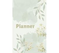 Undated Monthly and Weekly Planner - Start Anytime, Paperback Planner, Journal for Goals, Self Improvement Tracker, Half Letter, A5 Size 5.63"x8.75" Notebook