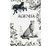 Undated Weekly Agenda for self-regulation: Minimal Planner in Brown (6 x 9 in, 15.24 x 22.86 cm) by PSyou Press London