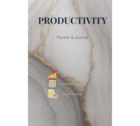 Undated Weekly& Monthly Planner - A5 6"x9" Hard Cover Goal Setting Journal with Habit Tracker & Productivity Pages, Thick No-Bleed Paper