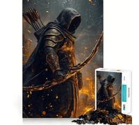 Undead Archer 1000-piece Jigsaw Puzzles Brain Training Fun Tight Interlock No Gaps Bonding Activity for Loved Ones (38x52cm)