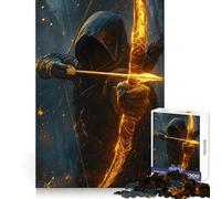 Undead Archer 1000 Pieces Puzzles for Adults Cognitive Memory Easy Relaxation Crisp Edges Unique Gift (38x26cm)