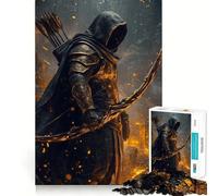 Undead Archer Adults Puzzles 1000 Piece Jigsaws Recall Skill Fun High Precision Die Cut Easy to Learn Family Enjoyment (38x26cm)