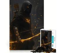 Undead Archer Jigsaw 1000 Pieces Memory Skill Fun Smooth Edge Perfect Interlock Fun-filled Way to Fill Empty Hours (50x75cm)